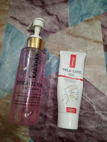 undefined review of Pigmentation Bundle: Face Wash & Melasma Cream Duo image 1 out of 1
