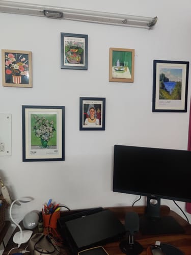 Customer photo review of Vincent Van Gogh - Roses (1890)