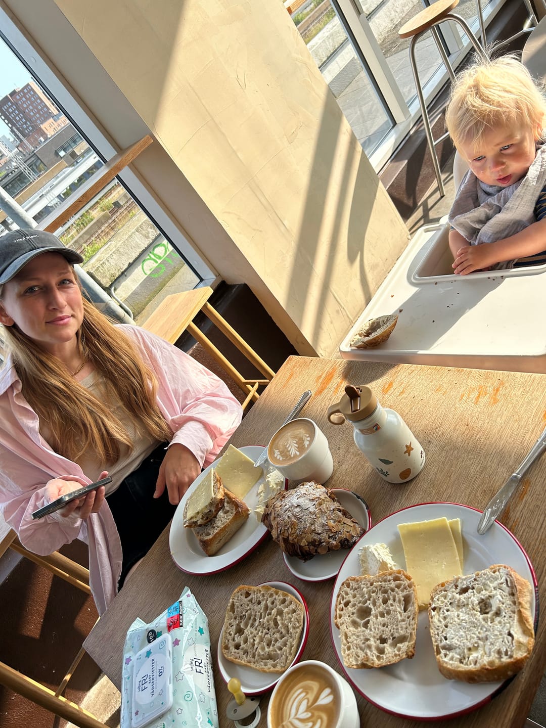 Customer photo review of Tired Mom Vintage Hat