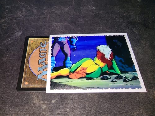 Customer photo review of Custom Card Sleeves