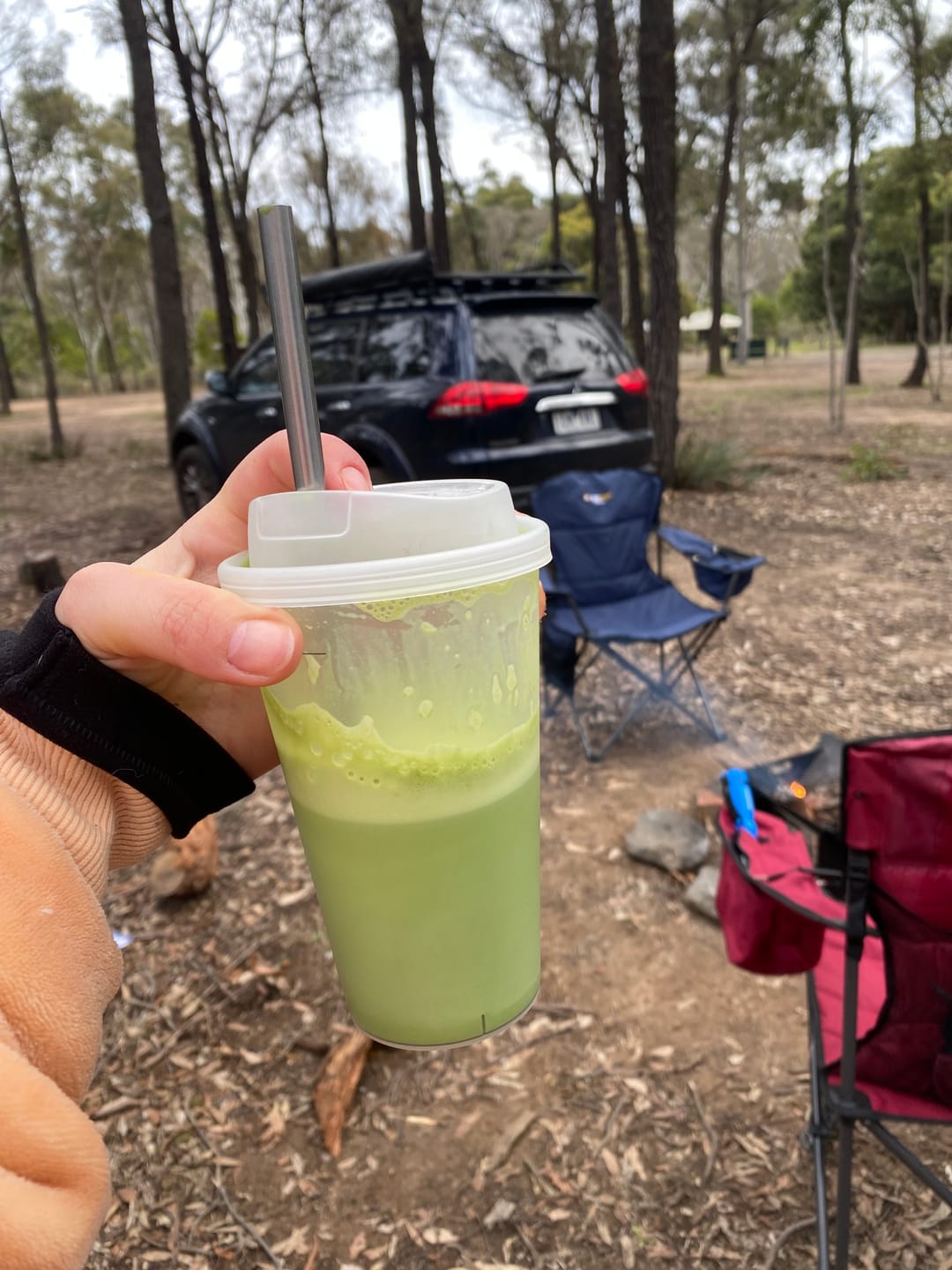 Customer photo review of Sage Budget Cafe Matcha (Latte)