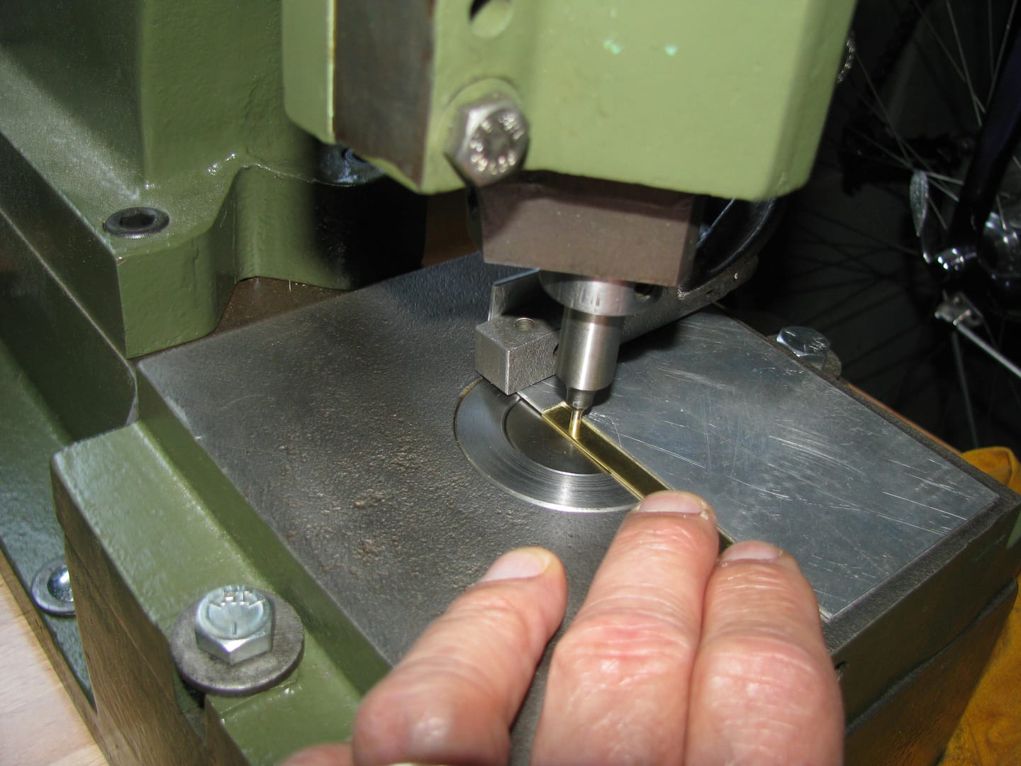 Customer photo review of Brass Strip: 0.032" Thick x 1/4" Wide x 36" Long (5 Pieces)