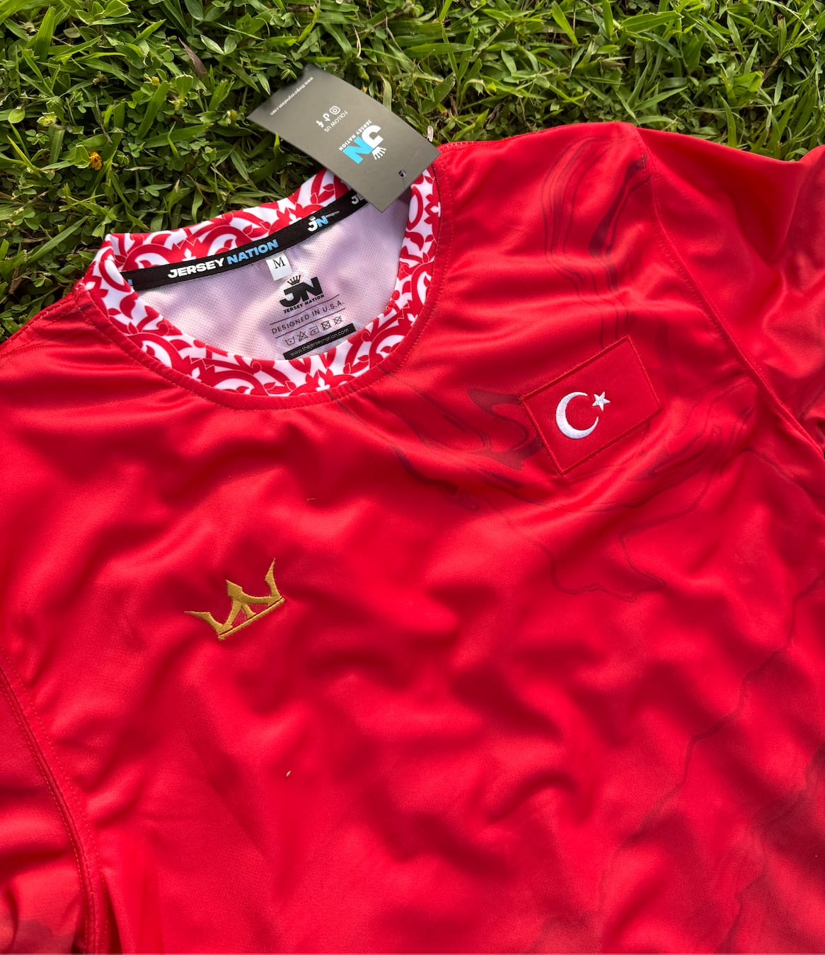 Customer photo review of Türkiye Custom Football Jersey