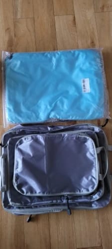 Customer photo review of Kit de Malas Compressíveis para Viagem - Seven Star