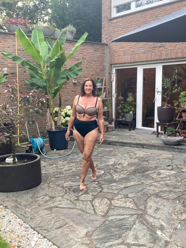 Customer photo review of ‘Less Cheeky’ High Rise Bottoms