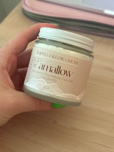 Customer photo review of Whipped Tallow Cream - Unscented