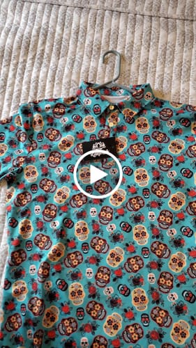Customer video review of Día de los Muertos