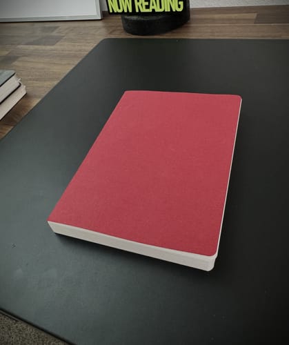 Customer photo review of 500 PAGE A5 TOMOE RIVER NOTEBOOK - DOT GRID