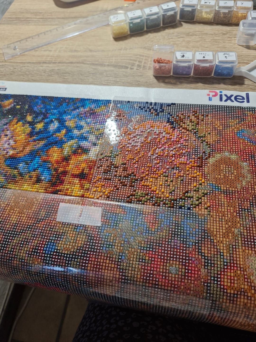 Customer photo review of Diamond Painting Personnalisé