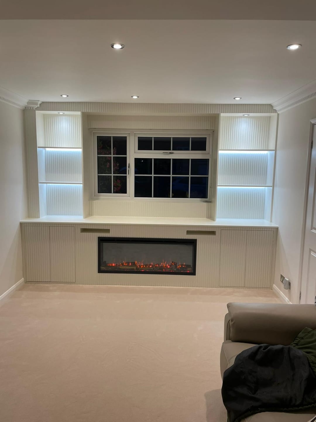 Customer photo review of Mini Fluted Wall Panels