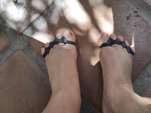 Customer photo review of Separadores de dedos