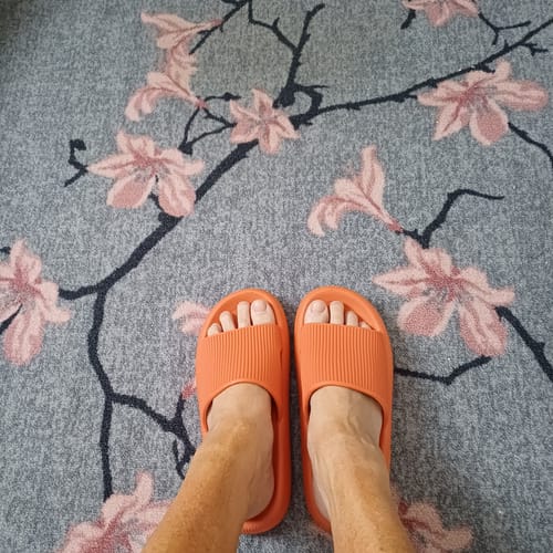 Customer photo review of HappyFlops Original