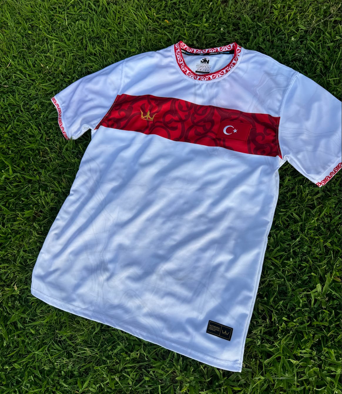 Customer photo review of Türkiye Custom Football Jersey