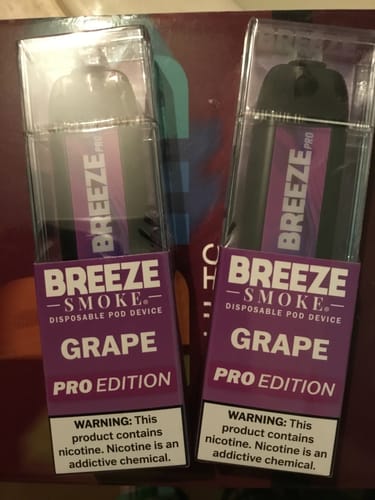 Customer photo review of Breeze Pro Disposable Vape