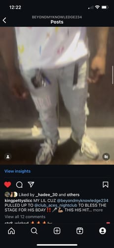 Customer photo review of AMIRI Jeans #8885