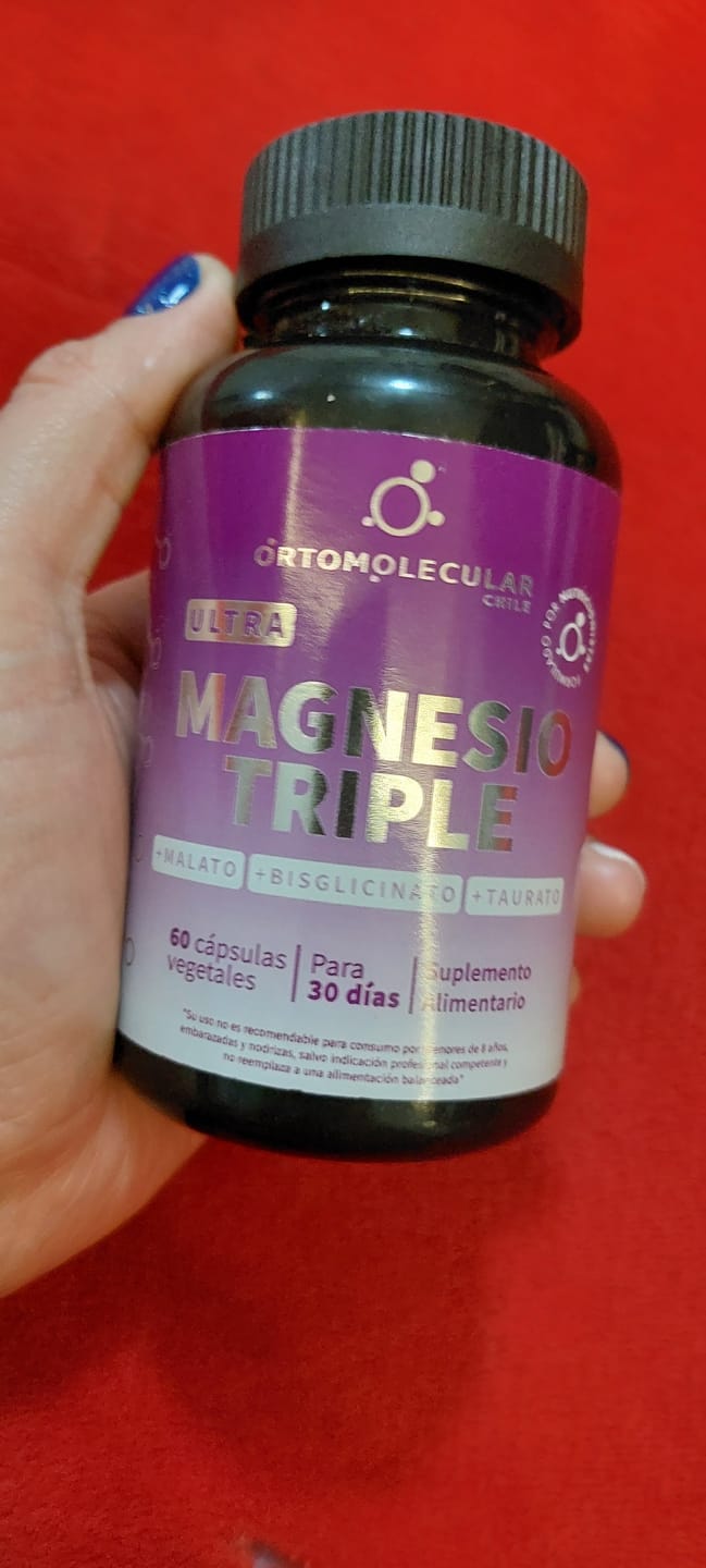 Customer photo review of Ultra Magnesio Triple-60 cáps