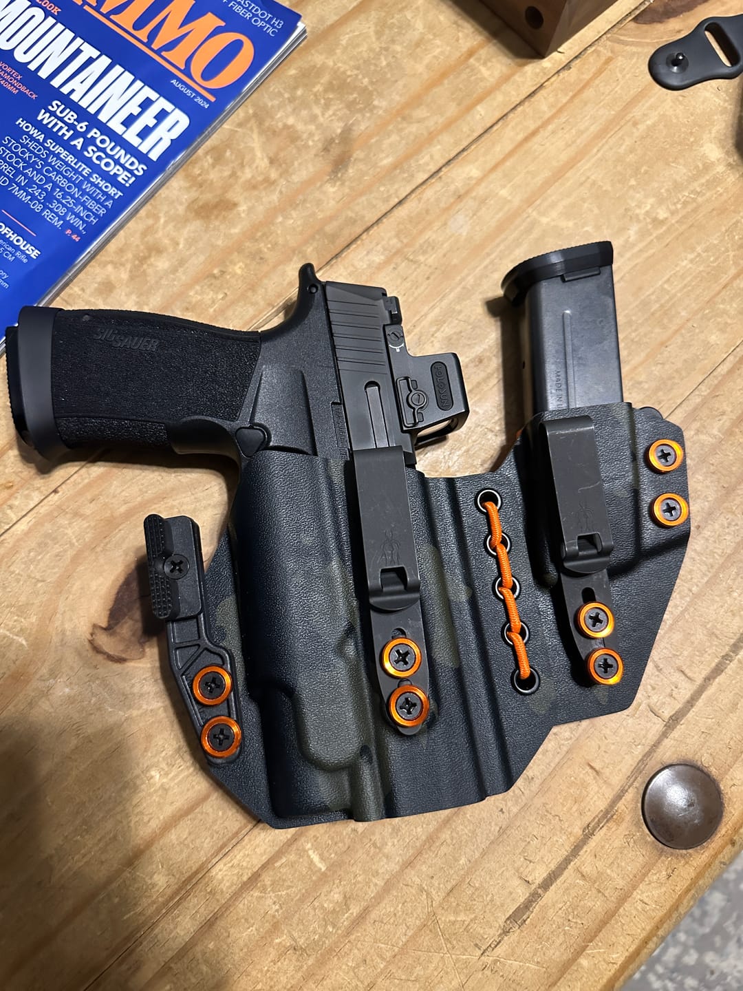 Customer photo review of AIWB Sidecar Holster 2.0 - Light Bearing