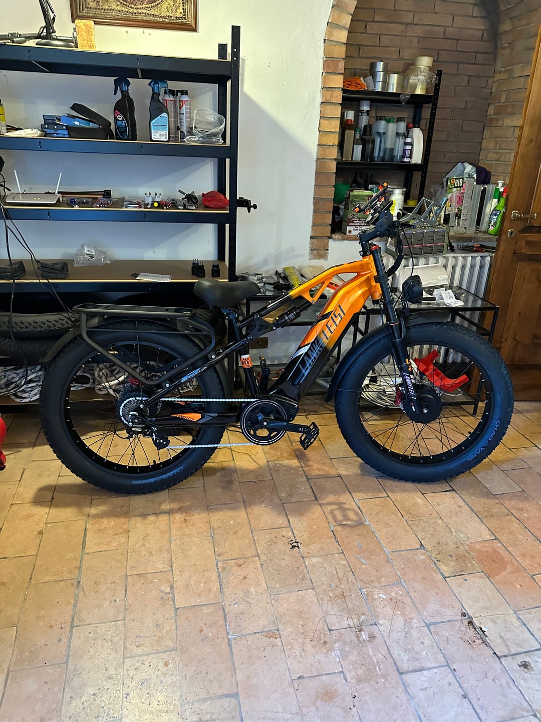 Customer photo review of Lankeleisi MG800 Max 1000W*2 26" Fat Bike Dual Motor E-Mountain Bike 48V 20Ah Samsung Battery E-MTB