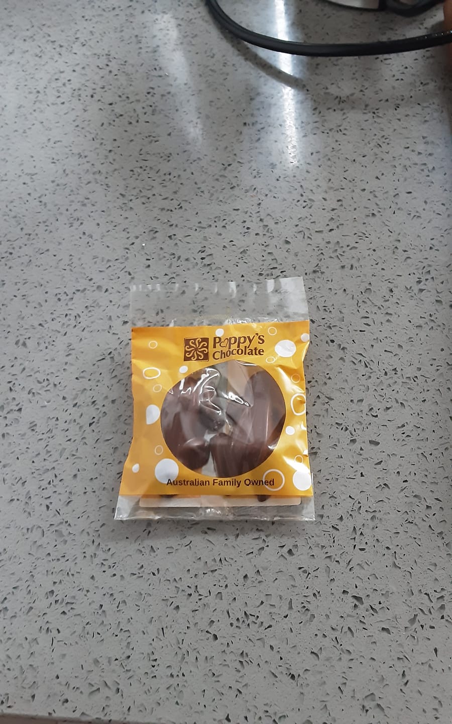 Customer photo review of Frogs Caramel filled 2 pack