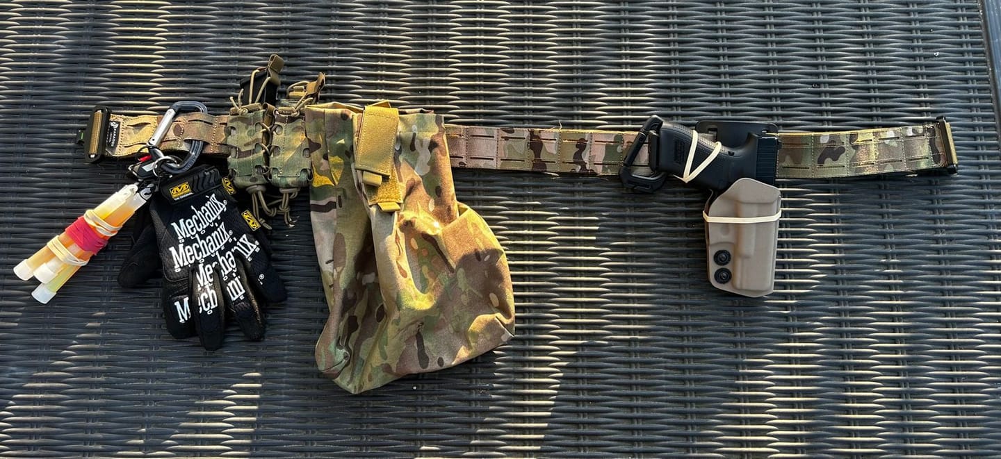 Customer photo review of Battle Belt Katana