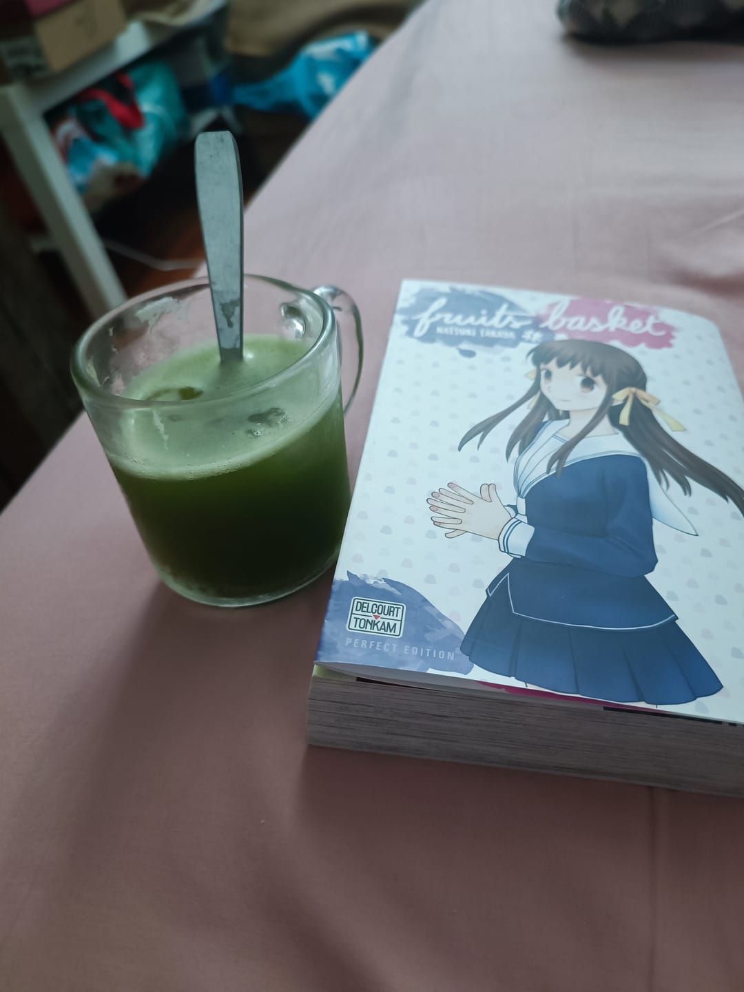 Customer photo review of Matcha pêche