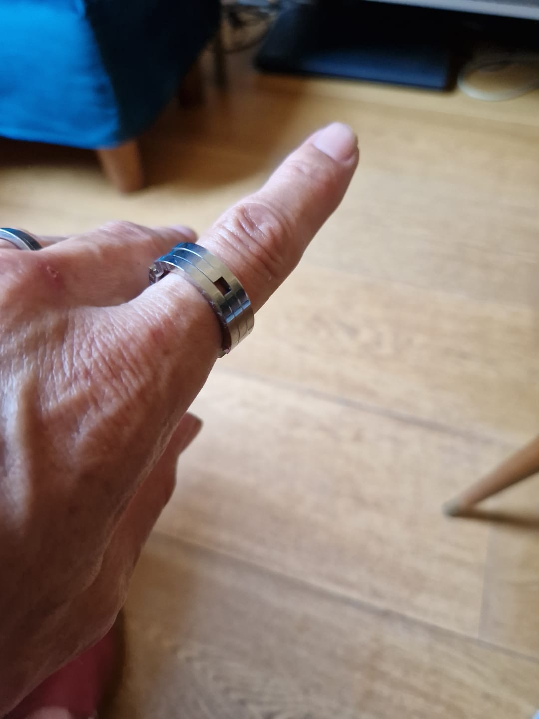 Customer photo review of FOREVER RING. - SILVER