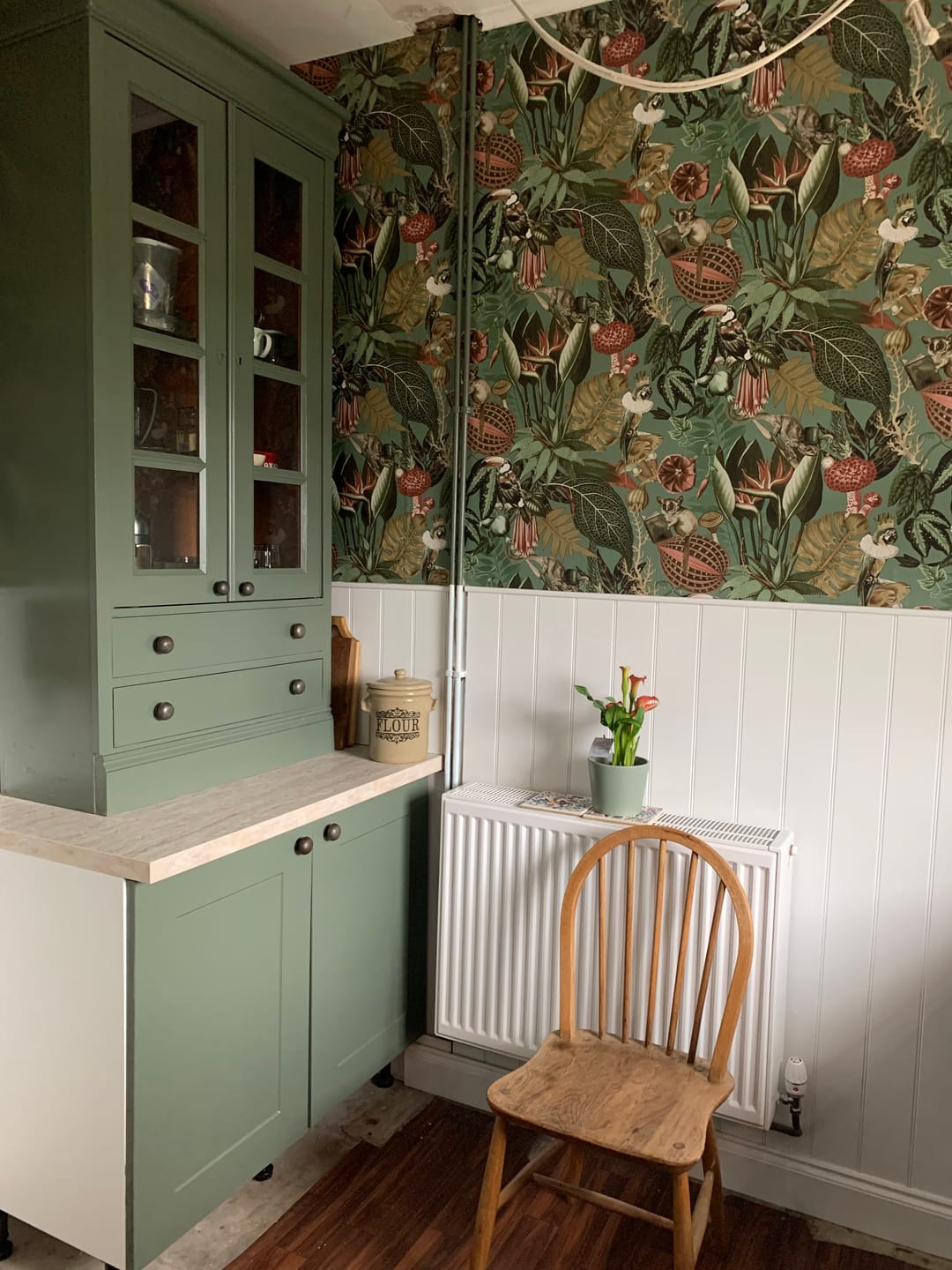 Customer photo review of Warwick Mottled Cast Iron Cupboard Knob