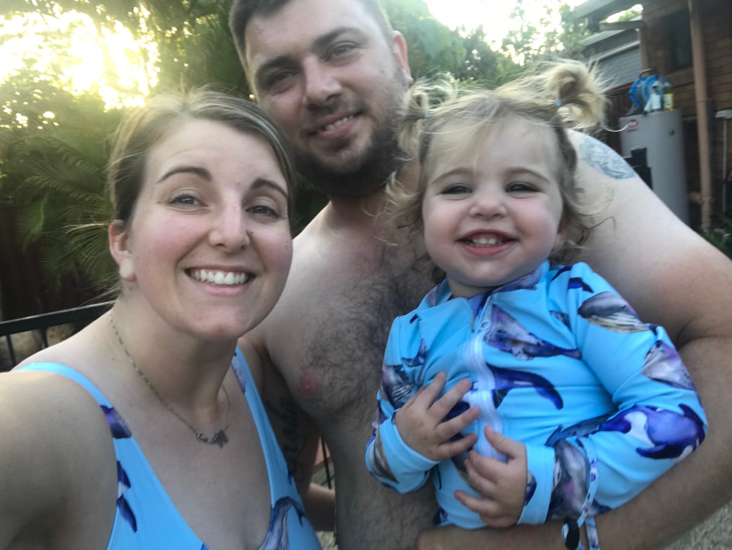 Customer photo review of Whales Men's Boardshorts