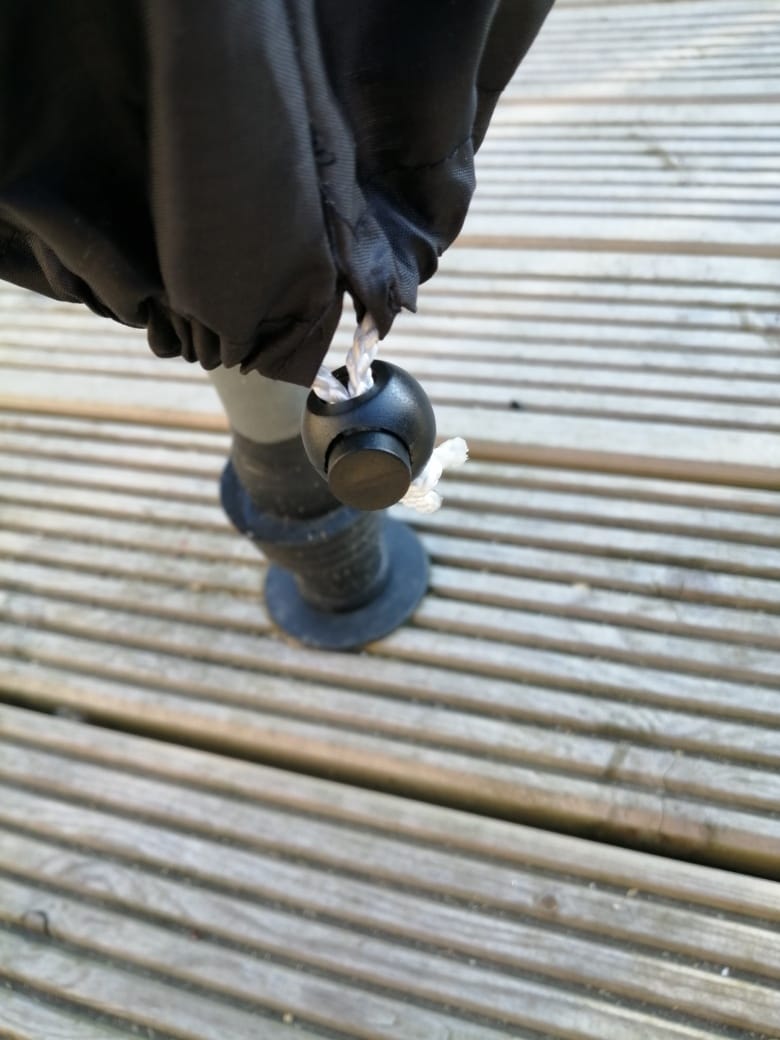 Customer photo review of Hemline Cord Toggles