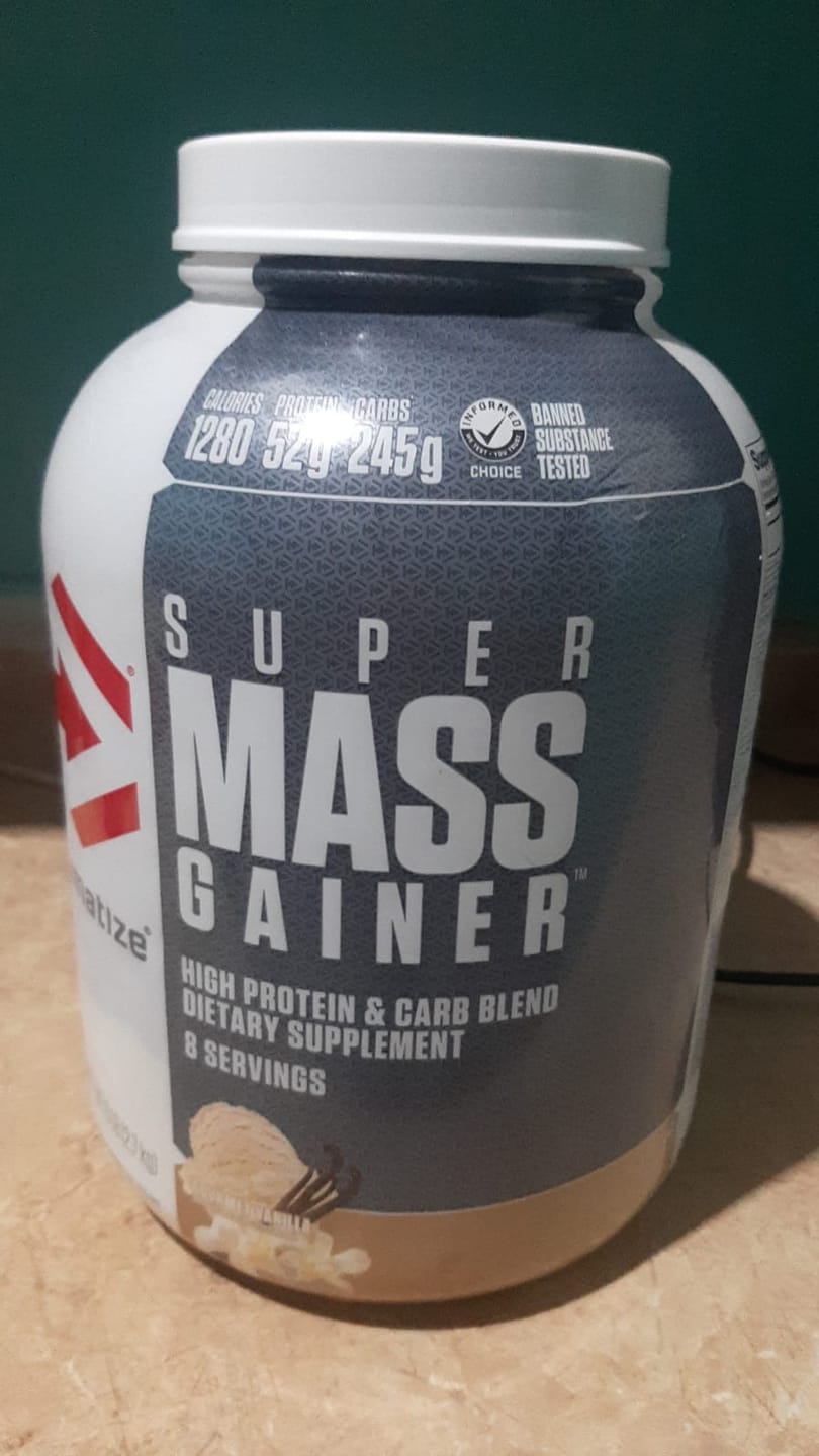 Customer photo review of Dymatize Super Mass Gainer Ganador de Masa 6 Lb
