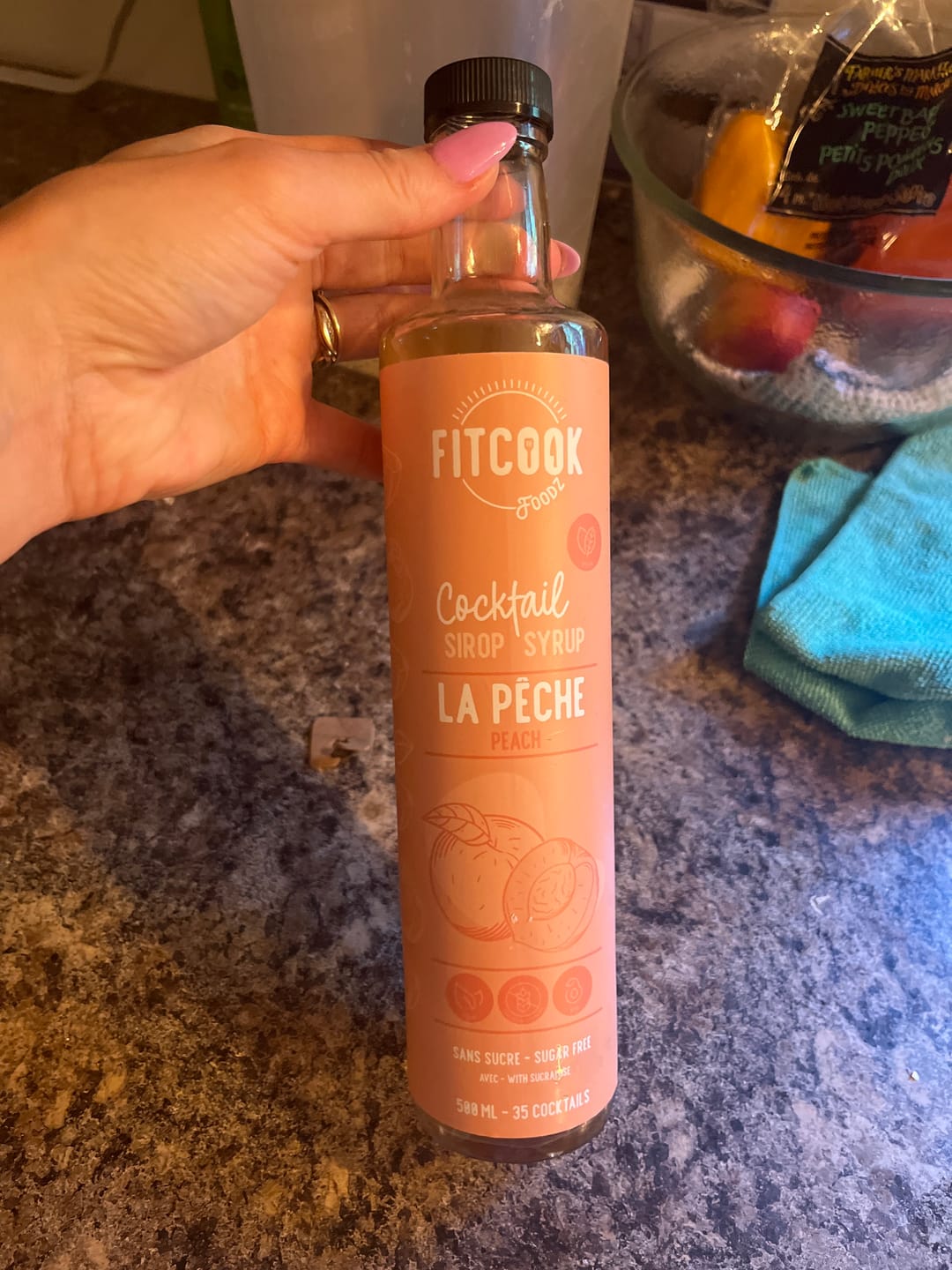 Customer photo review of Fitcook Foodz - Sirop Cocktail 500ml