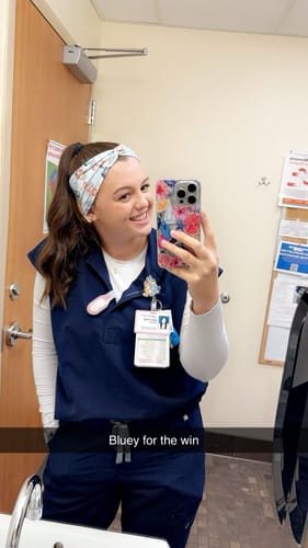 Customer photo review of Twistband - Blue Dog