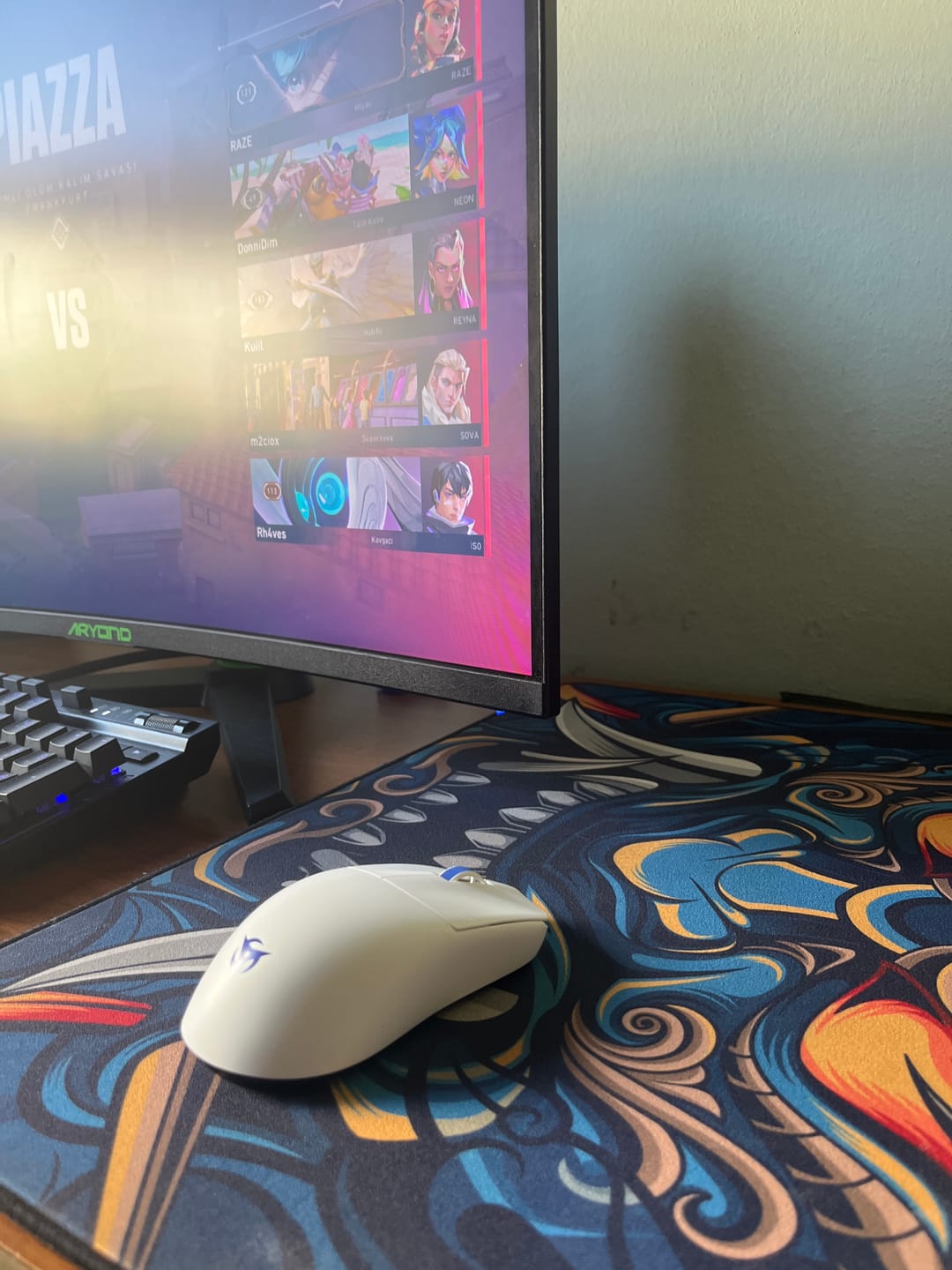 Customer photo review of Ninjutso Sora V2 8K Wireless Mouse