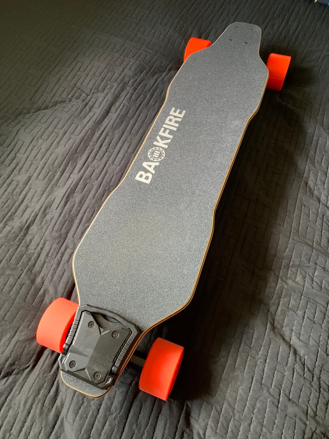 Customer photo review of Backfire G2 Black Electric Skateboard