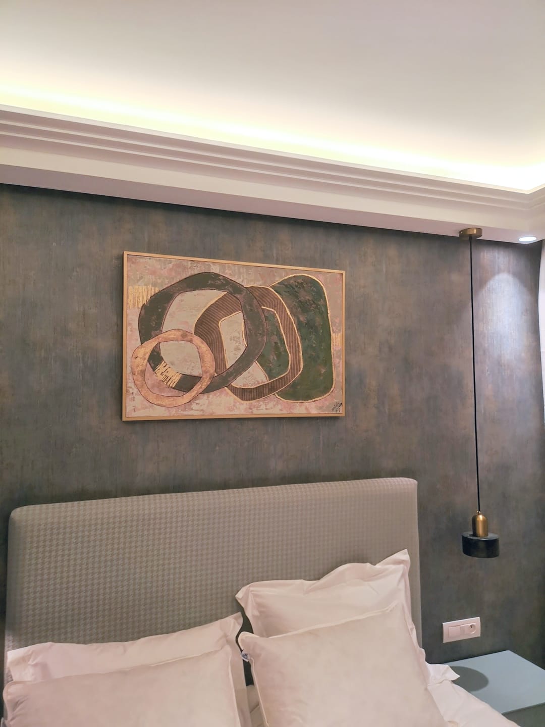 Customer photo review of Tableau décoratif Boho Oasis - Cadre américain