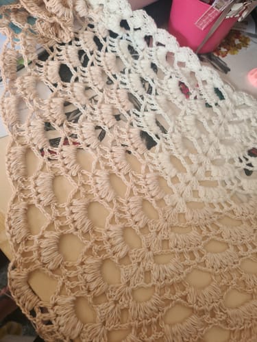 Customer photo review of YarnArt Rosegarden