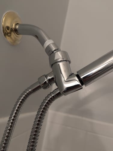 Customer photo review of Universal Shower Head Holder