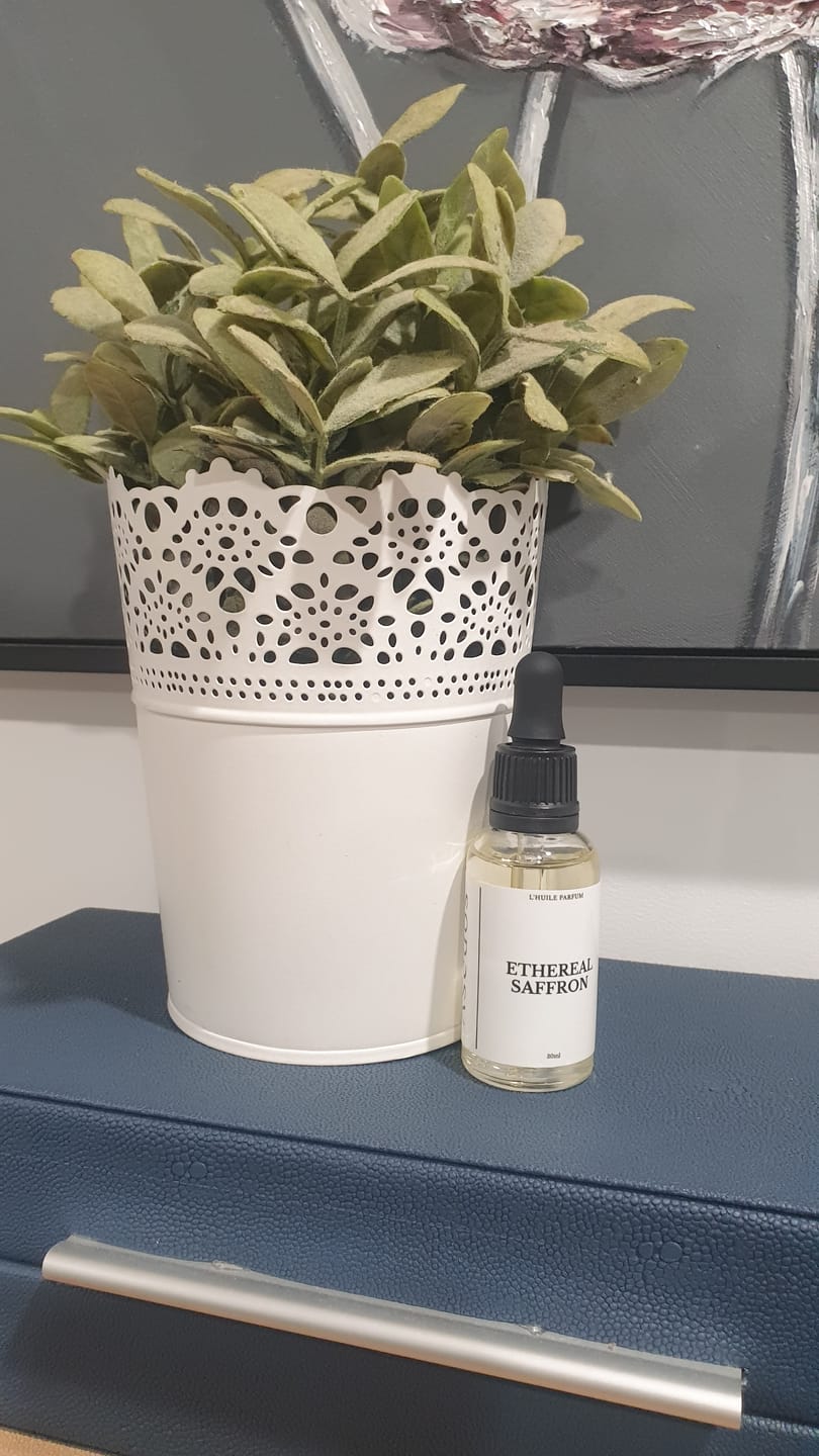 Customer photo review of ETHEREAL SAFFRON PERFUME OIL