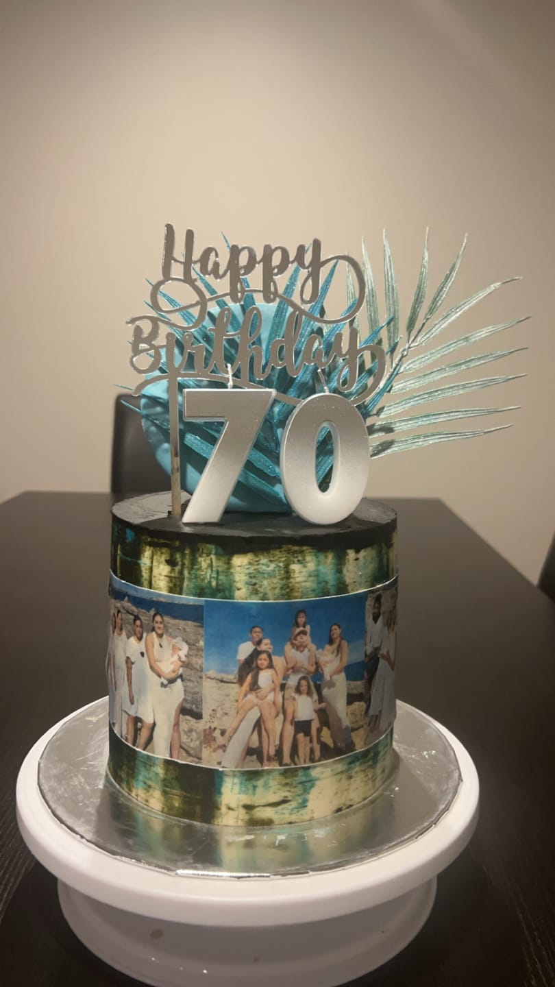 Customer photo review of Wafer Paper (0.3mm thin) - A4 Rectangle Custom Edible Image