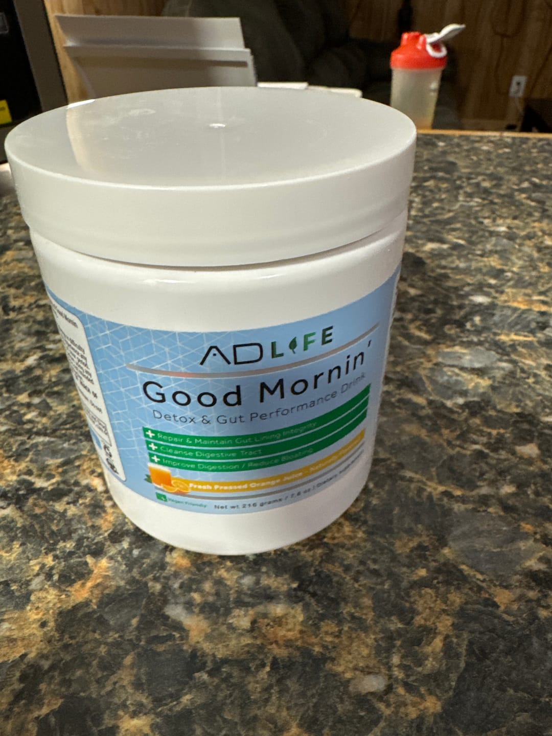 Customer photo review of Good Mornin - Detox and Gut Performance Drink