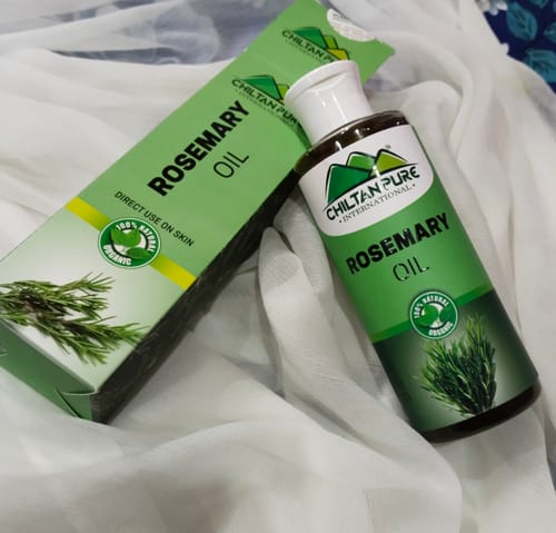 Customer photo review of Rosemary Oil – Deeply hydrates skin, aids in controlling sebum production, reduces blemishes 100% pure organic [Infused]
