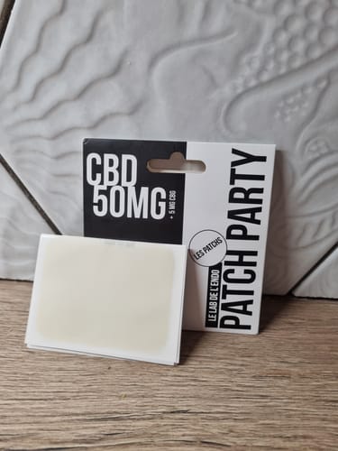Customer photo review of Patchs CBD - 55MG