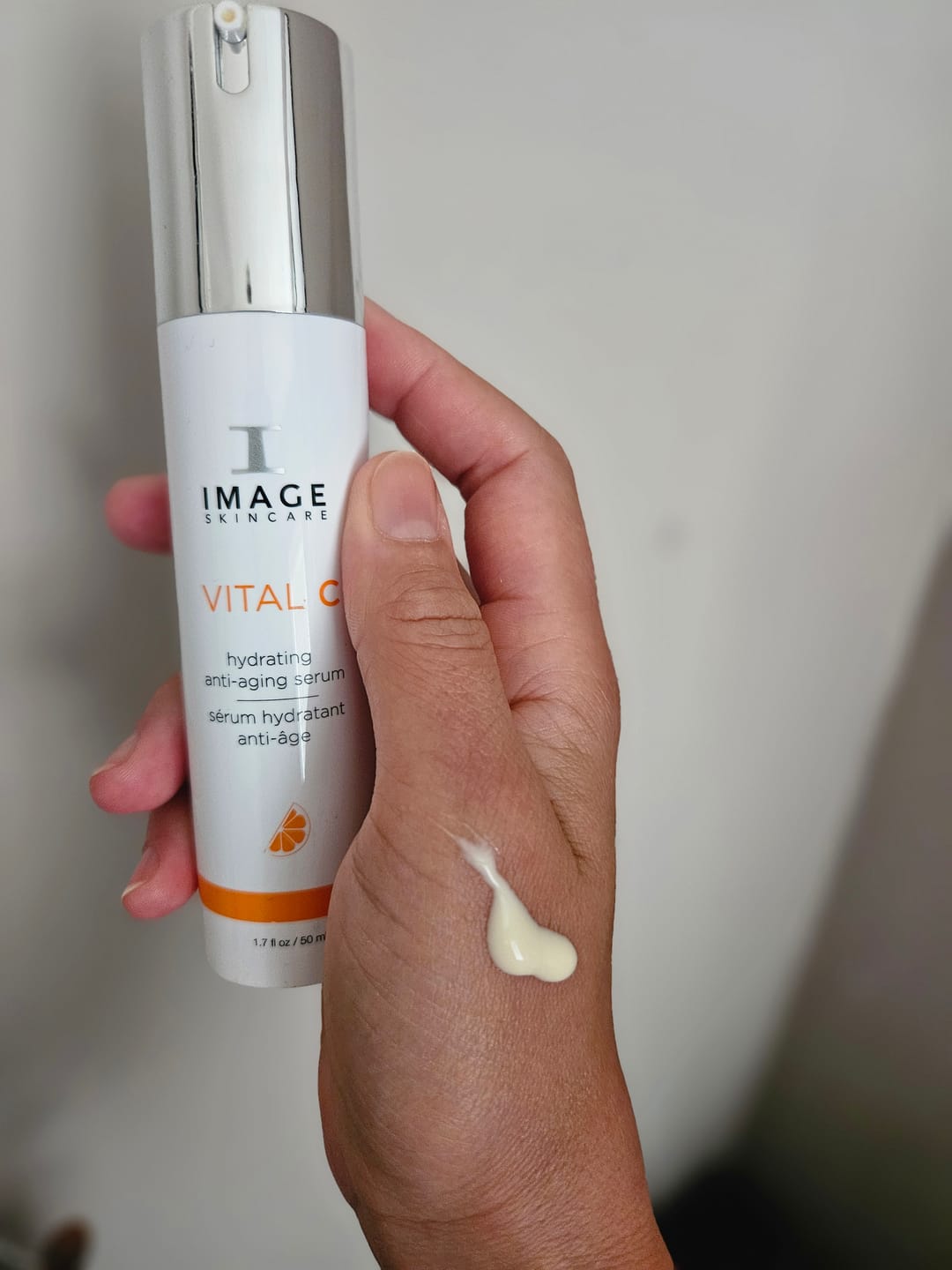 Customer photo review of VITAL C - Hydrating Anti-Aging Serum