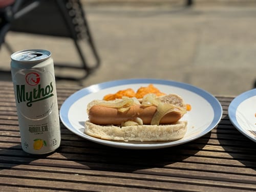 Customer photo review of Mythos Radler can - 4x330ml