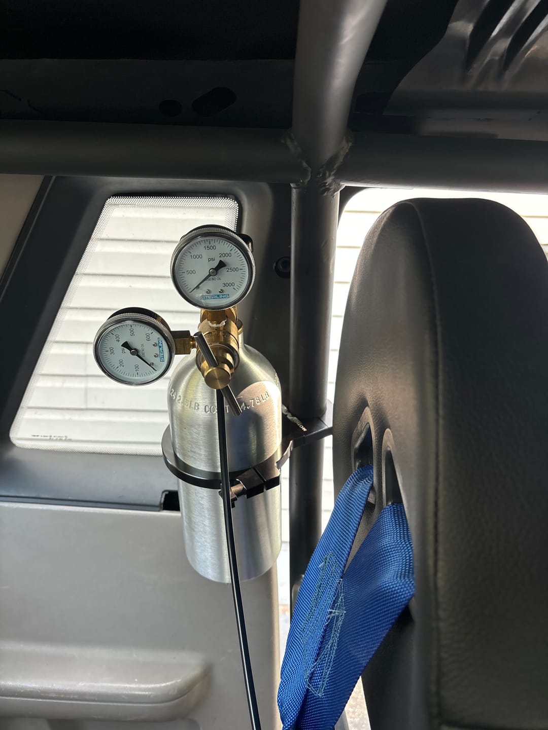 Customer photo review of Motion Raceworks SINGLE Wastegate Turbocharged CO2 Kit