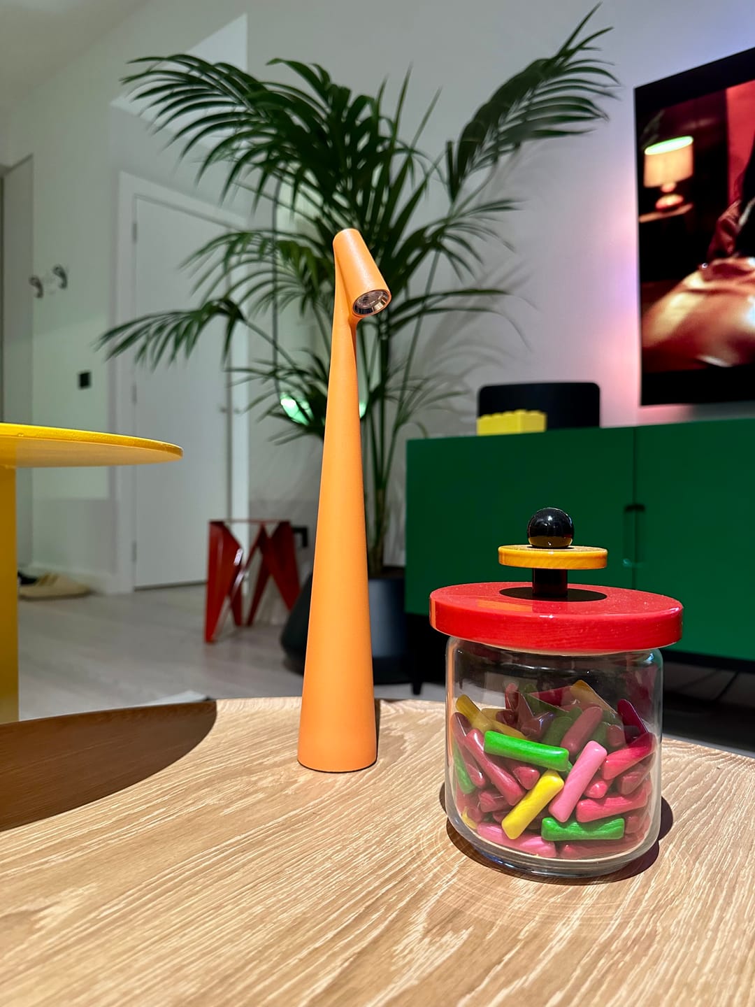 Customer photo review of Kalem™ Sculpting Table Lamp