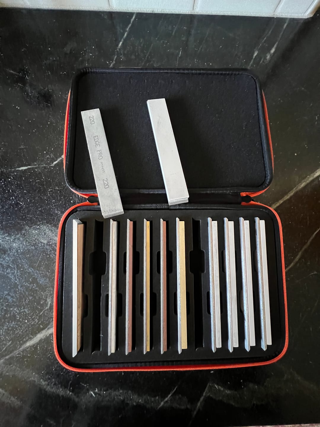 Customer photo review of Soft Case for 12 Edge Pro Stones