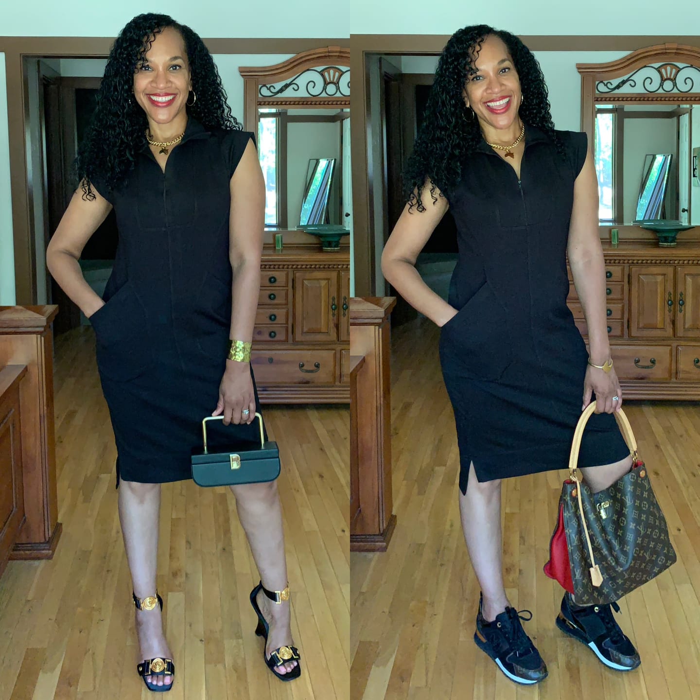 Customer photo review of Brigitte Brianna Gia Dress