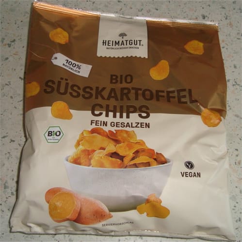 Customer photo review of Bio Süßkartoffel Chips