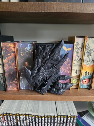 Customer photo review of Dragon BOOKNOOK [UNPAINTED]